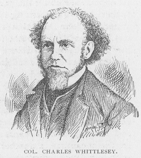 drawing of Col. Charles Whittlesey