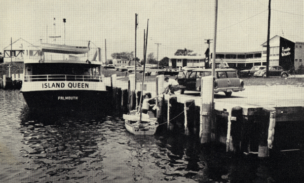 Photo of Tinkerbelle in water at Falmouth, Mass.