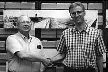 CUT collection donors, Gerald Adams and Bob Linsey 