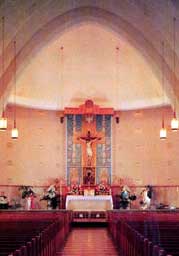 Interior of Our Lady of Czestochowa Church