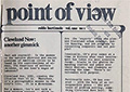Point of View vol. 1 no. 1, 1968