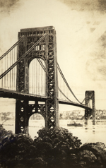 Thumbnail of the George Washington Bridge, N.Y.C, view 2
